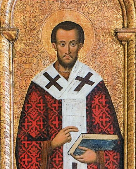 Image - Fedir Senkovych: Icon of Saint John Chrysostom.